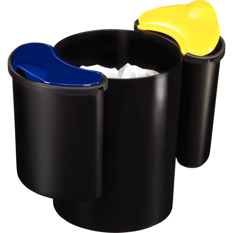 Kit tri sélectif 1 corbeille avec 2 compartiments