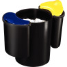 Kit tri sélectif 1 corbeille avec 2 compartiments