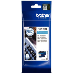 Brother LC3239XLC cartouche jet d'encre cyan très haute capacité authe