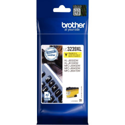 Brother LC3239XLY cartouche jet d'encre jaune très haute capacité auth