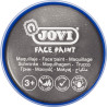 Galet de maquillage crème de couleur Argent métallique