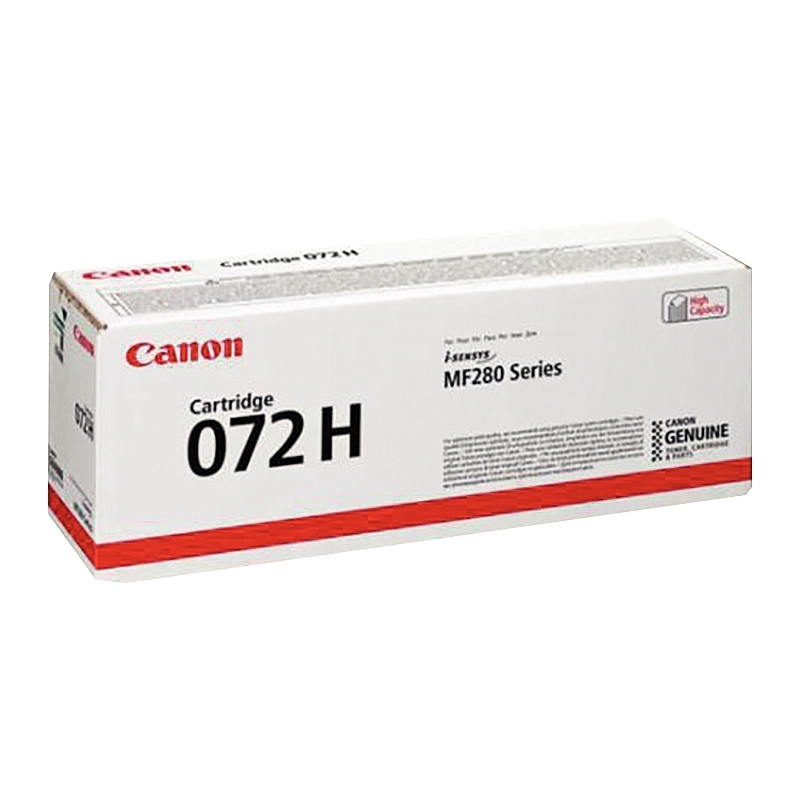 Canon 072H cartouche laser noir haute capacité authentique