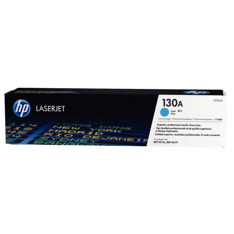 HP 130A toner cyan authentique (CF351A)
