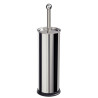 Porte-brosse et brosse WC inox