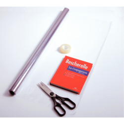 Rouleau en plastique incolore, qualité supérieure PVC format 50x0,70 m