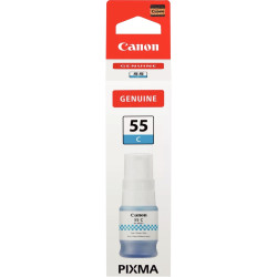 Canon 55 flacon d'encre cyan authentique (GI-55C)