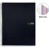 NOTEBOOK MIQUELRIUS format A5, 150 feuilles 70g, quadrillé 5x5, couver