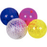 Carton de 4 balles lumineuses diamètre 10cm