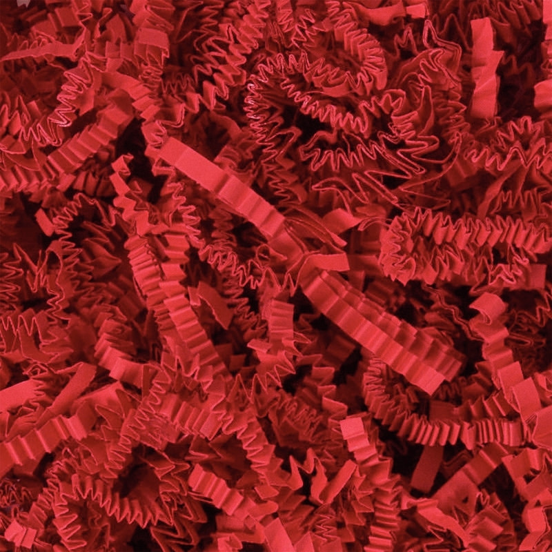 Frisure plissée kraft rouge 2.5 kg