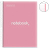 NOTEBOOK MIQUELRIUS format A4, 80 feuilles 90g, quadrillé 5x5, couvert