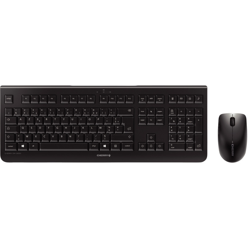 Pack clavier et souris sans fil Cherry DW3000 couleur noir