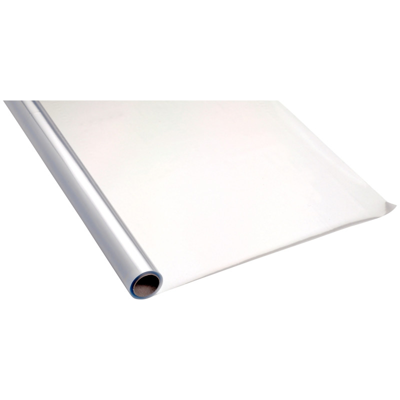 Rouleau en cristal lisse, qualité supérieure format 5 m x0,70 epaisseu