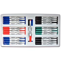 Classpack de 72 feutres Desk and Day pointe fine assortis