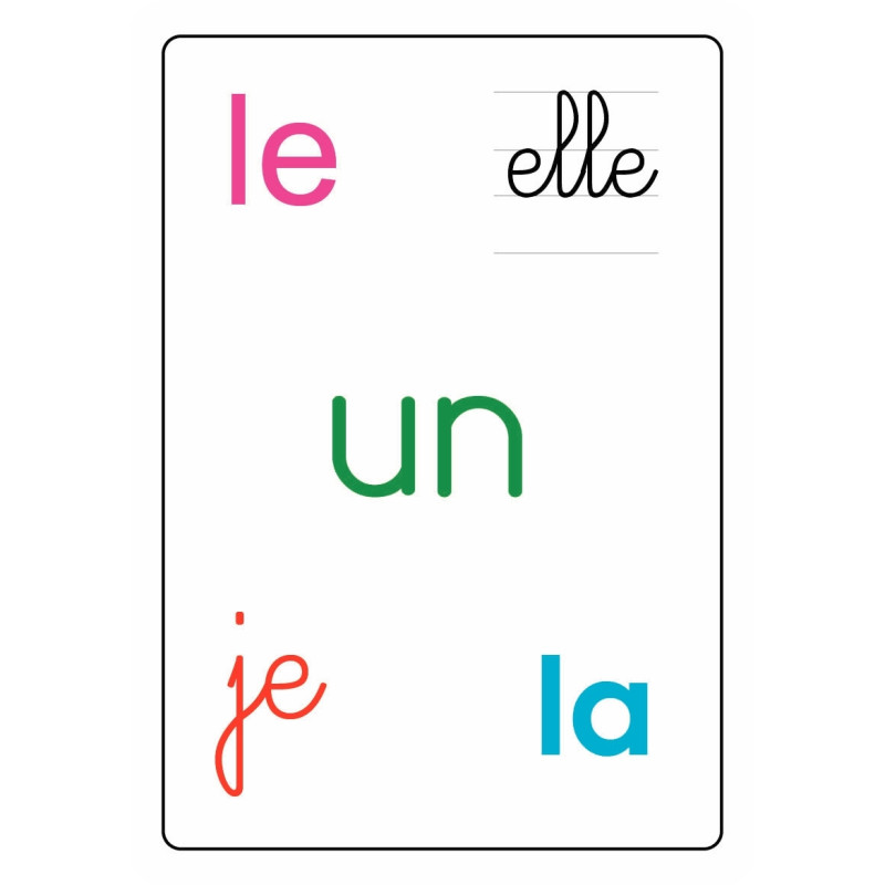 TAM TAM SAFARI les mots outils
