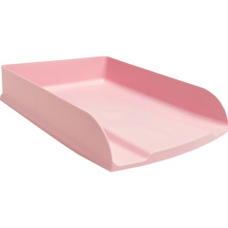 Corbeille à courrier AUTENTIK rose