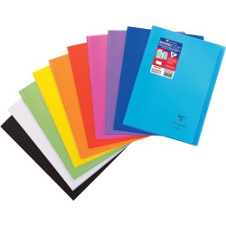 Piqûre 96 pages KOVERBOOK, format A4, quadrillé 5x5 90g, couverture po