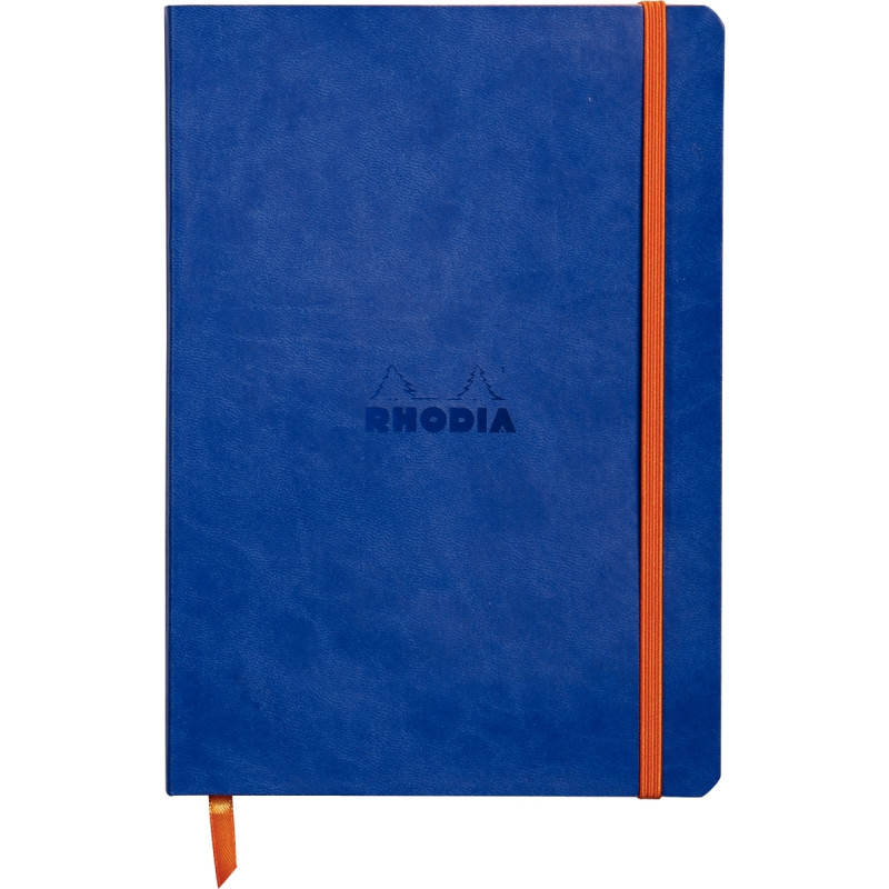 Carnet 160 pages RHODIARAMA format A5, ligné, couverture souple en sim