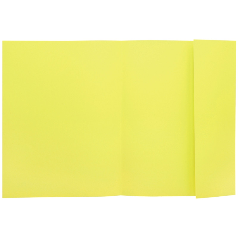 Paquet de 100 chemises 1 rabat SUPER 160g, format 24x32 cm, canari