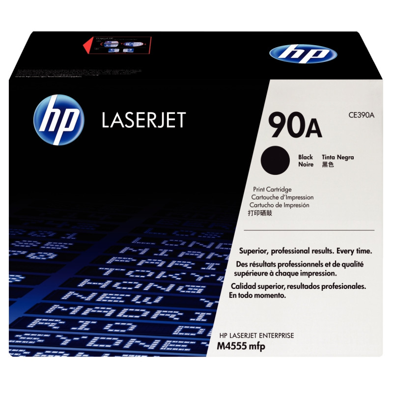 HP 90A toner noir authentique (CE390A)