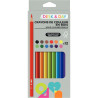 Étui de 12 crayons de couleur assortis