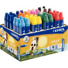 Boîte de 48 craies cire Lyrax + 2 tailles-crayons