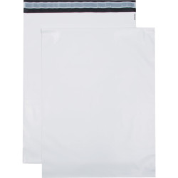 Paquet de 10 pochettes Polyéthylène 360x485 bande siliconée