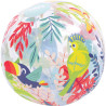 Ballon gonflable transparent, la jungle