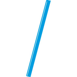 Boite de 25 baguettes à relier 6mm capacité 60 feuilles - A4