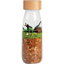 Bouteille sensorielle PETIT BOUM, jurassique
