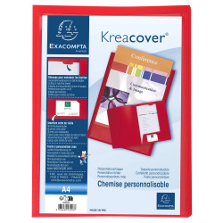 Chemise de présentation polypropylène souple Krea Cover - A4