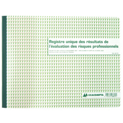 Registre unique des résultats de l'évaluation des risques professionne