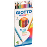 Étui de 12 crayons de couleur Stilnovo assortis
