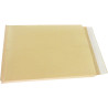 Carton de 125 pochettes kraft armé 280x365mm soufflet 30mm bande siico