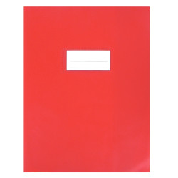 Paquet de 10 protège-cahiers grands rabats en PVC 22/100ème, pour form