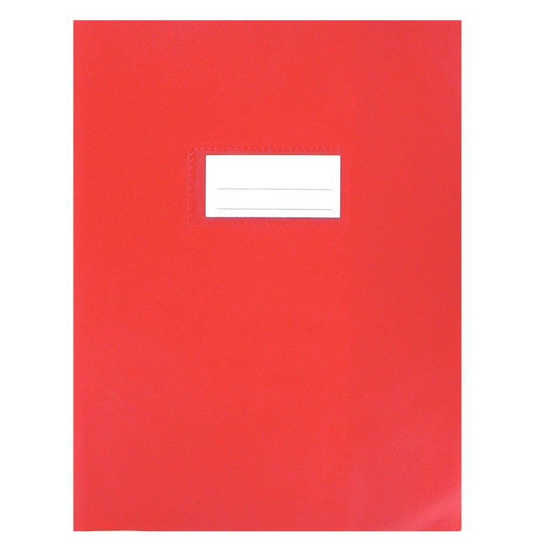 Paquet de 10 protège-cahiers grands rabats en PVC 22/100ème, pour form