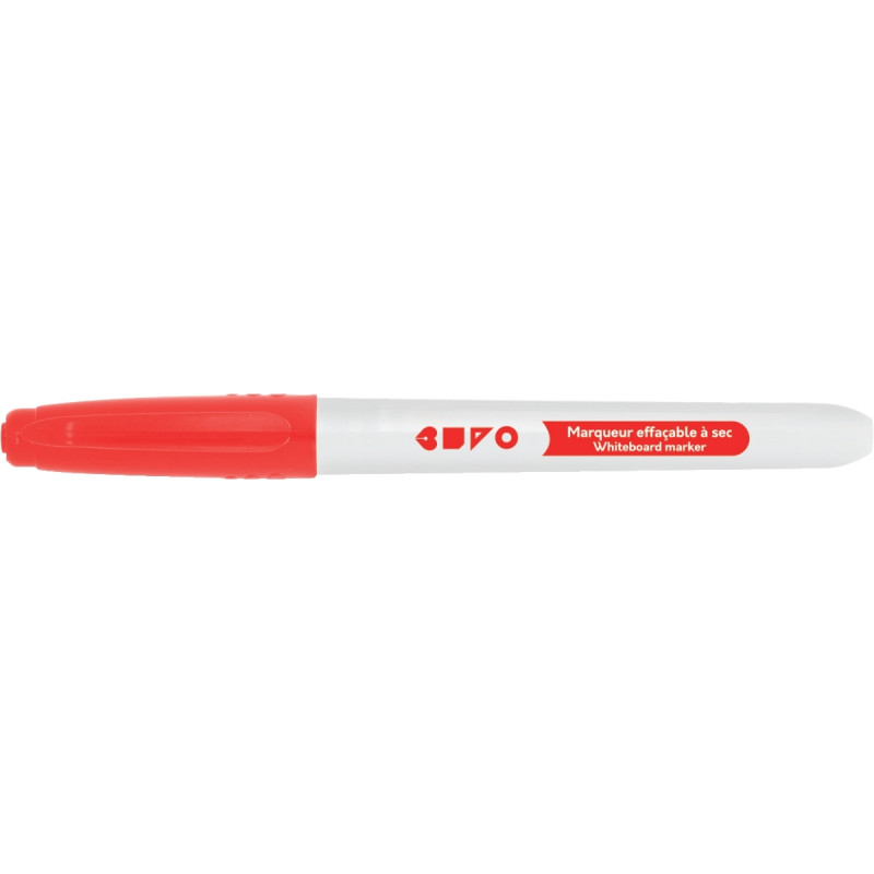 Marqueur tableau blanc pointe ogive rouge