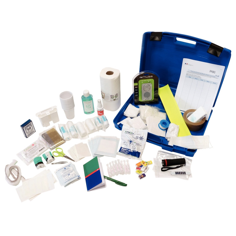 Valise de secours Plan Particullier de Mise en Sûreté 20/30 personnes