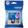 Brother CASQUE cartouche d'encre magenta authentique LC521M