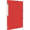 Boite de classement en polypropylène MEMPHIS dos 2,5 cm, rouge