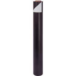 Rouleau papier cadeau kraft noir et blanc dimension 50m x 0,70m
