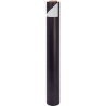 Rouleau papier cadeau kraft noir et blanc dimension 50m x 0,70m