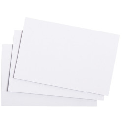 Paquet de 25 cartes Pollen 82x128mm 210g blanc