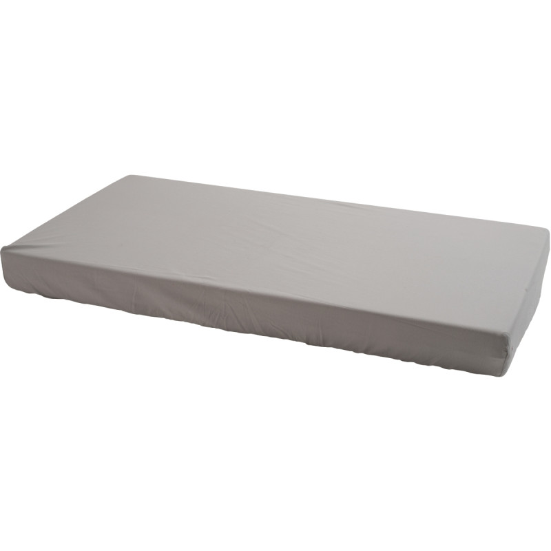 Drap housse 120x60cm taupe