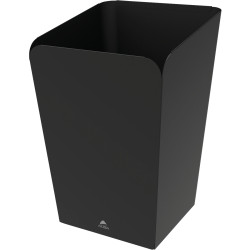 Corbeille papier 18L métal noir