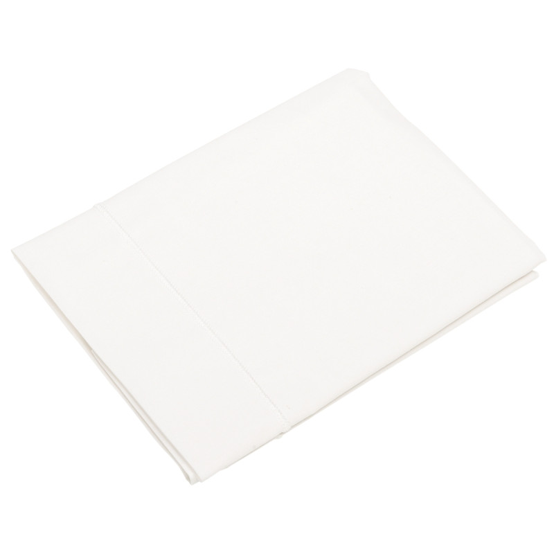 Taie d'oreiller 60x40cm blanc
