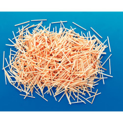 Sachet de 2200 allumettes en bois, longueur 4 cm