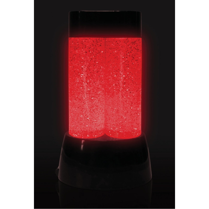 Lampe tornado paillettes