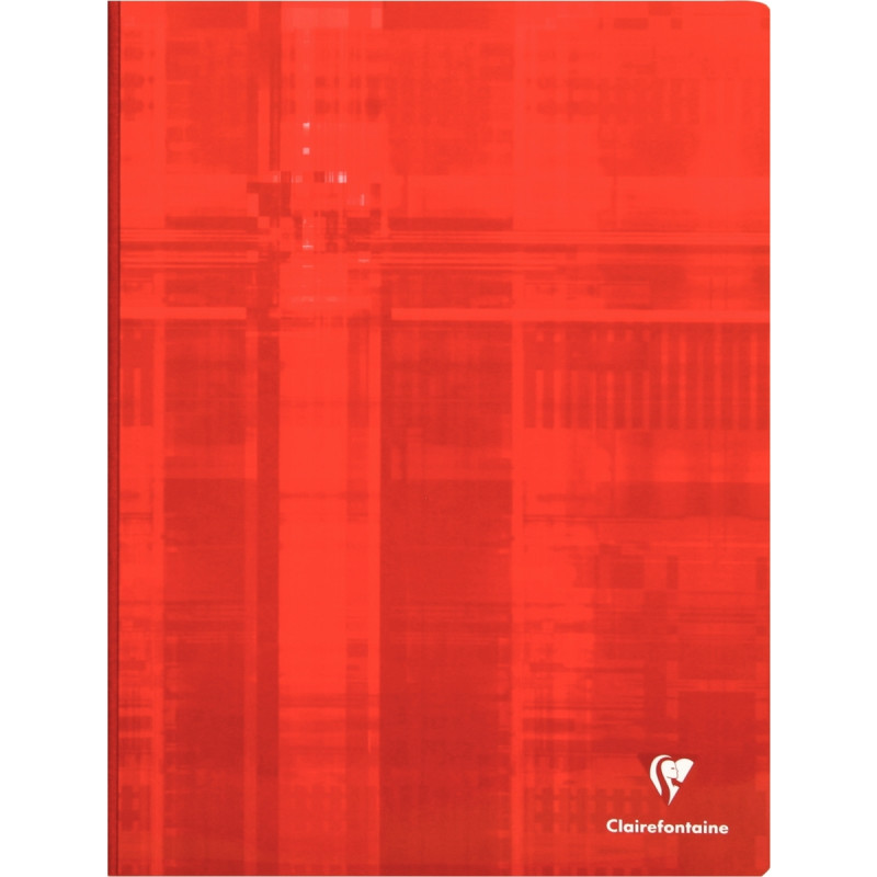 Brochure 192 pages CLAIREFONTAINE, format 24x32 cm, seyès, papier 90g