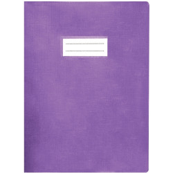 Paquet de 10 protège-cahiers grands rabats en PVC 22/100ème, pour form