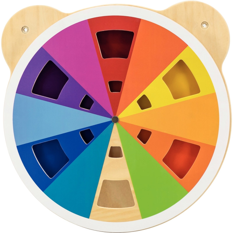 Tableau d'activités mural les couleurs